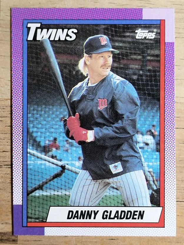 1990 Topps #298 Dan Gladden