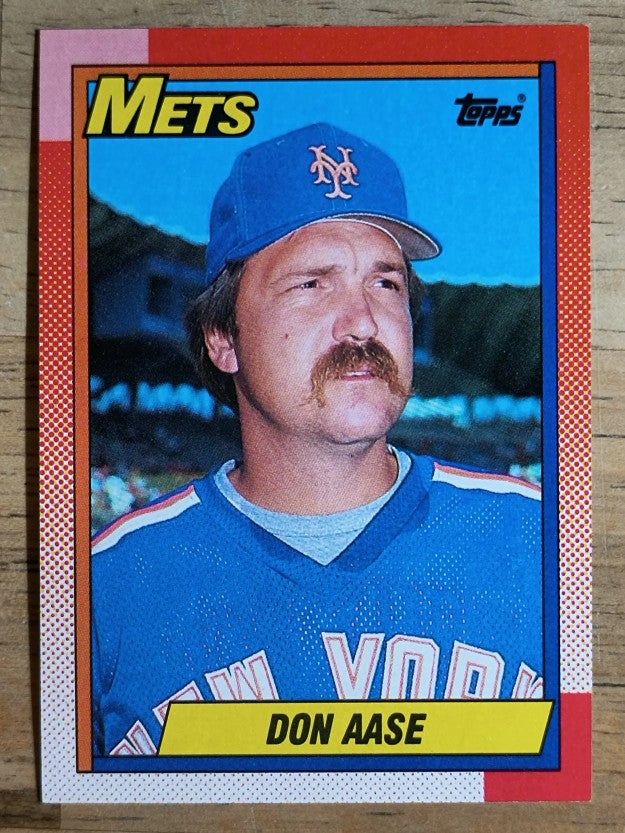 1990 Topps #301 Don Aase