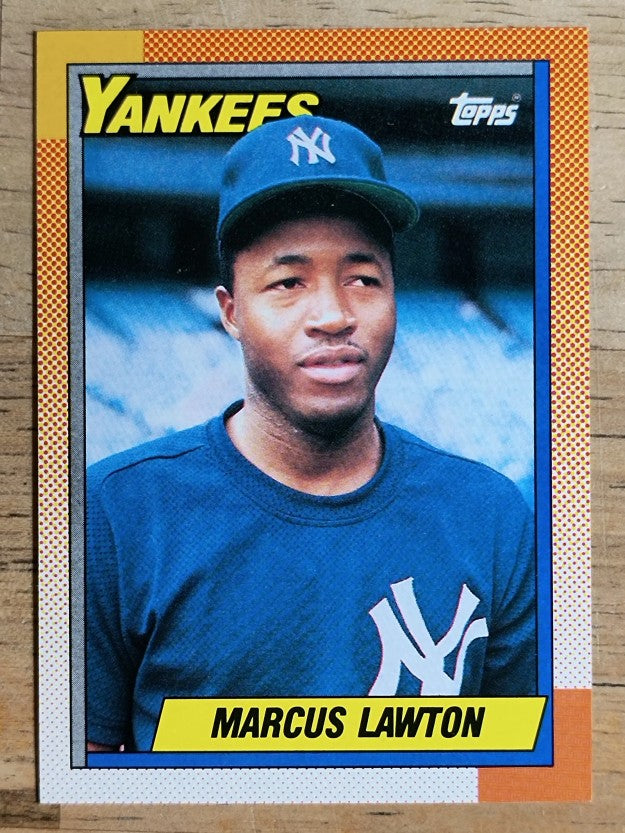 1990 Topps #302 Marcus Lawton RC