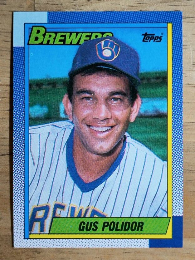 1990 Topps #313 Gus Polidor