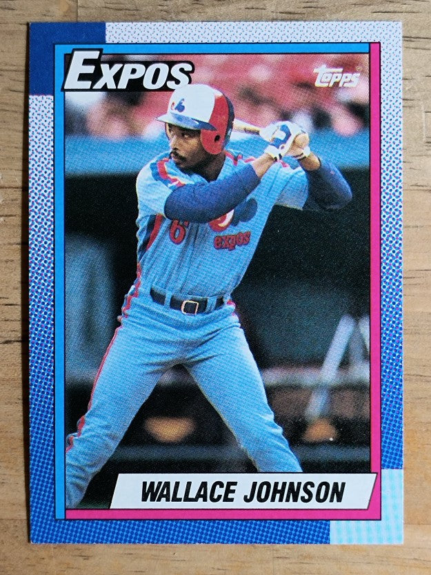 1990 Topps #318 Wallace Johnson