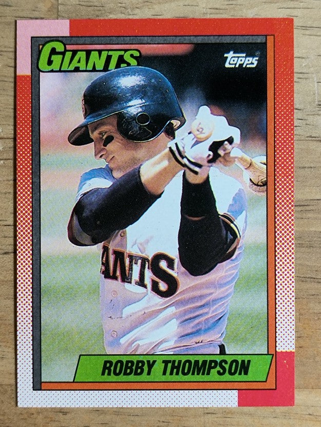 1990 Topps #325 Robby Thompson
