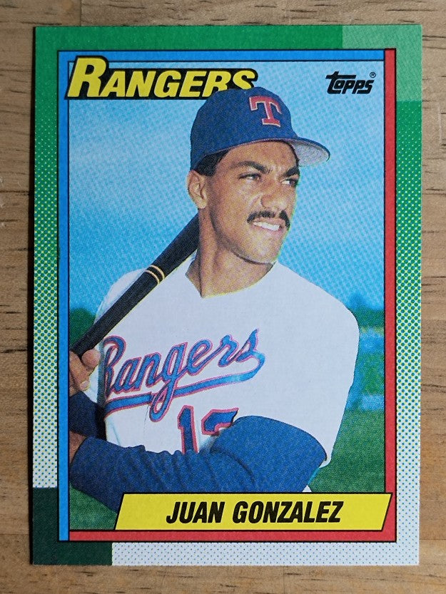 1990 Topps #331 Juan Gonzalez RC