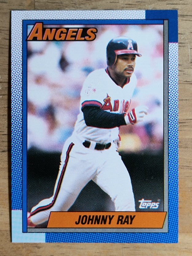1990 Topps #334 Johnny Ray