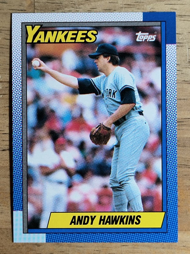 1990 Topps #335 Andy Hawkins
