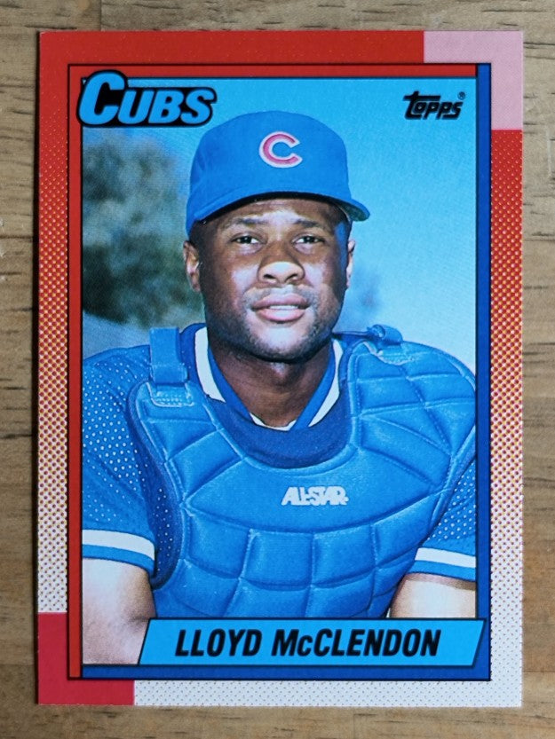 1990 Topps #337 Lloyd McClendon