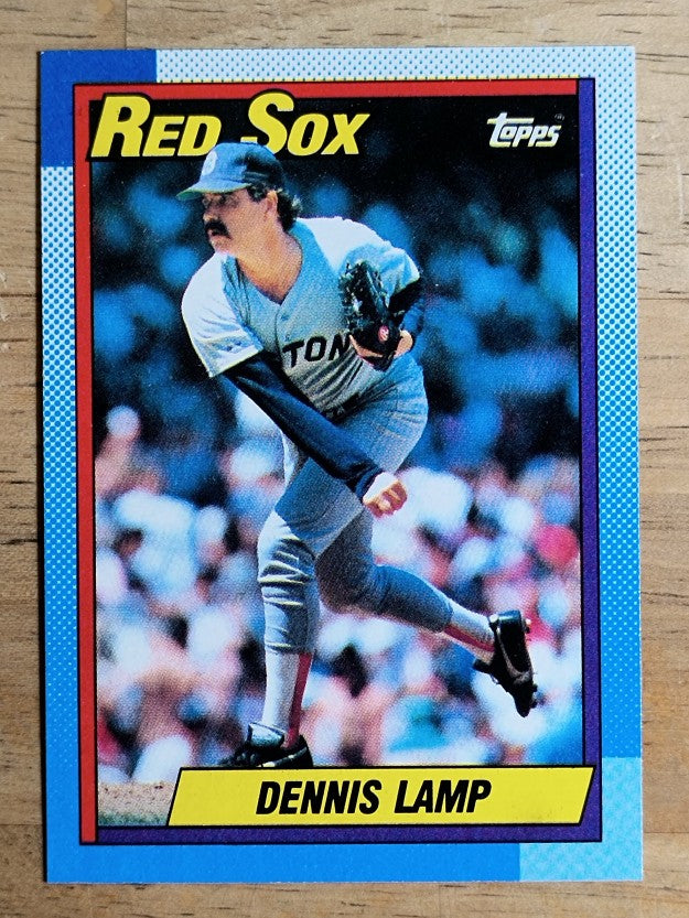 1990 Topps #338 Dennis Lamp