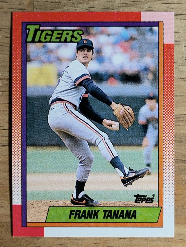 1990 Topps #343 Frank Tanana