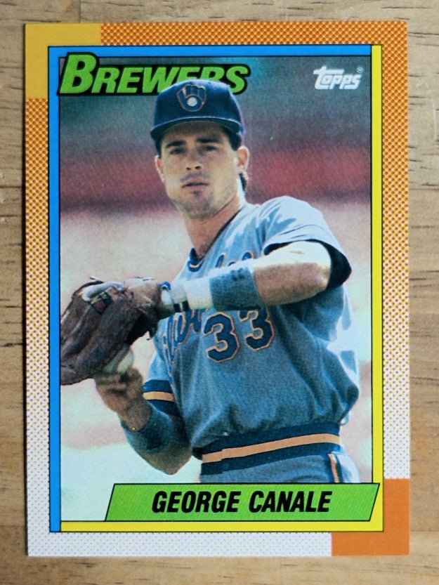 1990 Topps #344 George Canale RC