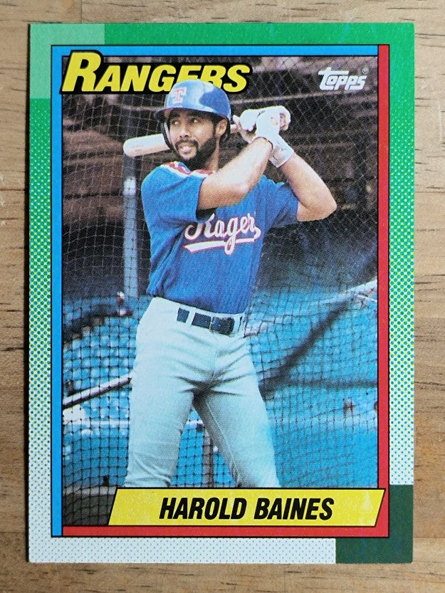 1990 Topps #345 Harold Baines