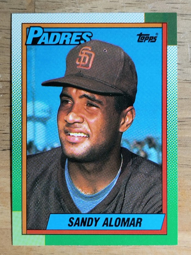 1990 Topps #353 Sandy Alomar Jr.