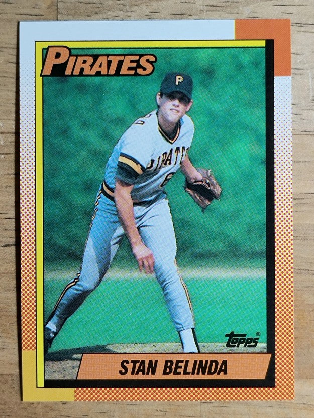 1990 Topps #354 Stan Belinda RC