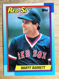 1990 Topps #355 Marty Barrett