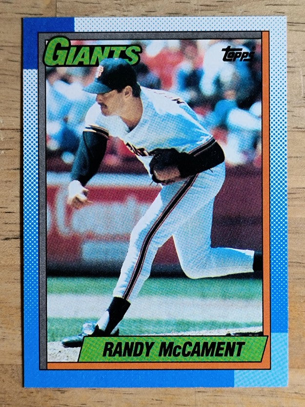 1990 Topps #361 Randy McCament RC