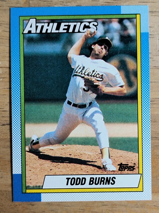 1990 Topps #369 Todd Burns