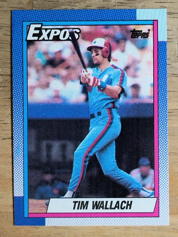 1990 Topps #370 Tim Wallach