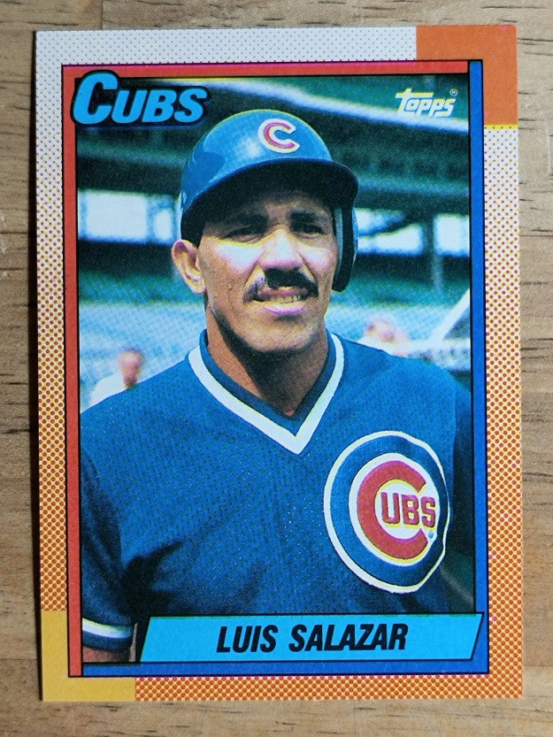 1990 Topps #378 Luis Salazar