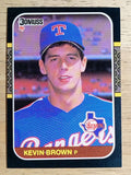 1987 Donruss #627 Kevin Brown RC
