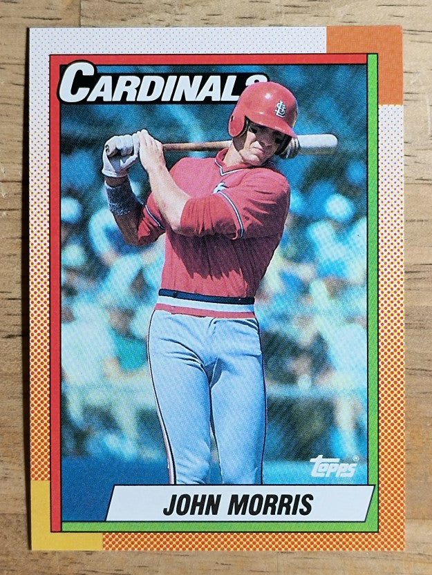 1990 Topps #383 John Morris
