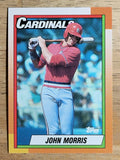 1990 Topps #383 John Morris