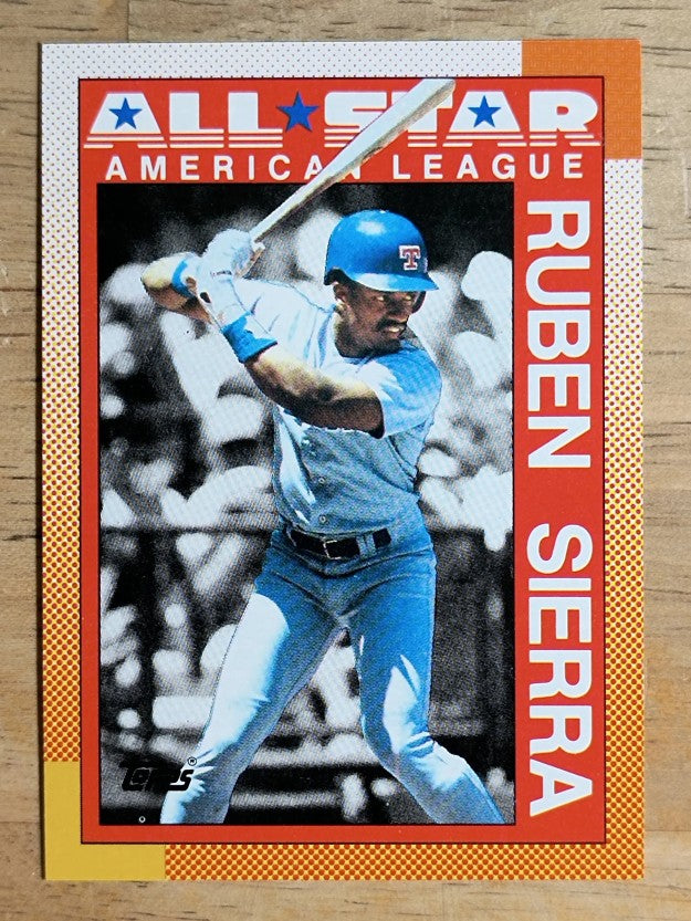 1990 Topps #390 Ruben Sierra AS