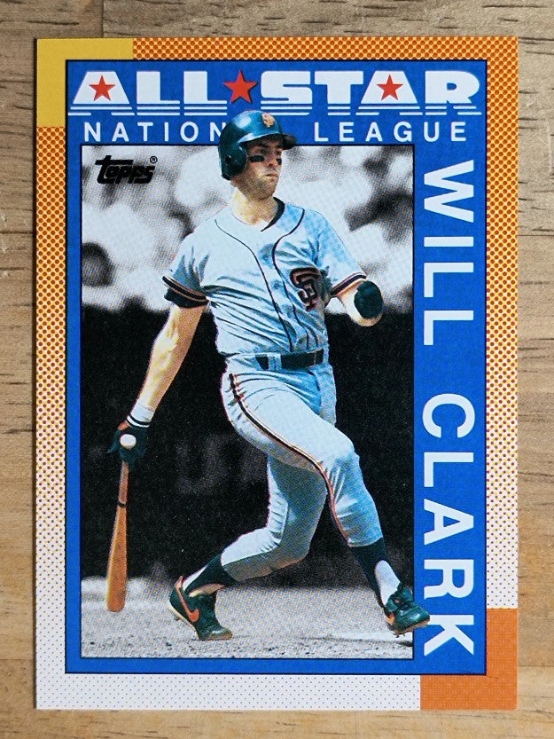 1990 Topps #397 Will Clark AS