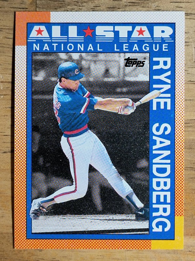 1990 Topps #398 Ryne Sandberg AS