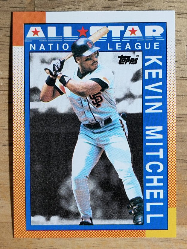 1990 Topps #401 Kevin Mitchell AS