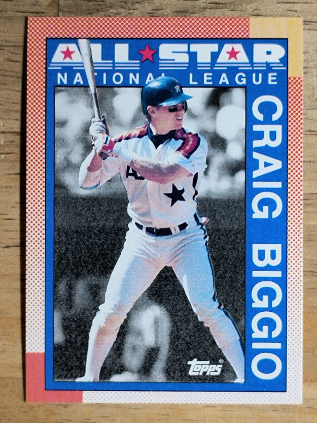 1990 Topps #404 Craig Biggio AS