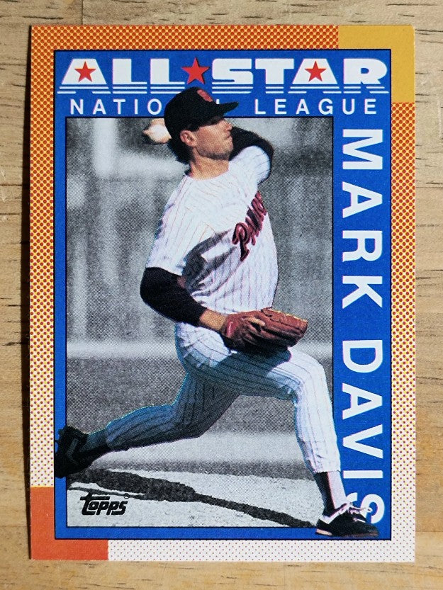 1990 Topps #407 Mark Davis AS