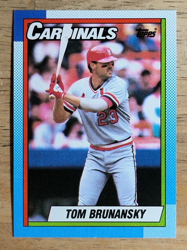 1990 Topps #409 Tom Brunansky