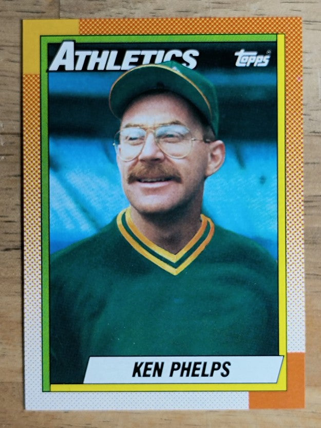 1990 Topps #411 Ken Phelps