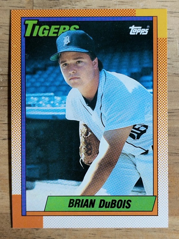 1990 Topps #413 Brian DuBois RC