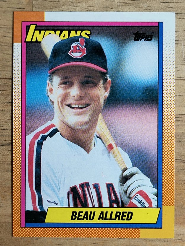 1990 Topps #419 Beau Allred RC