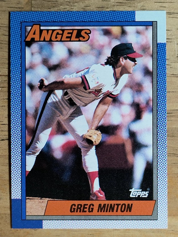 1990 Topps #421 Greg Minton