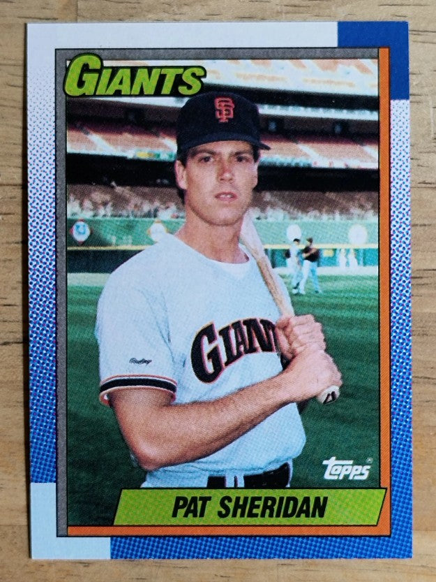 1990 Topps #422 Pat Sheridan