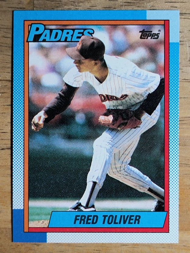 1990 Topps #423 Fred Toliver