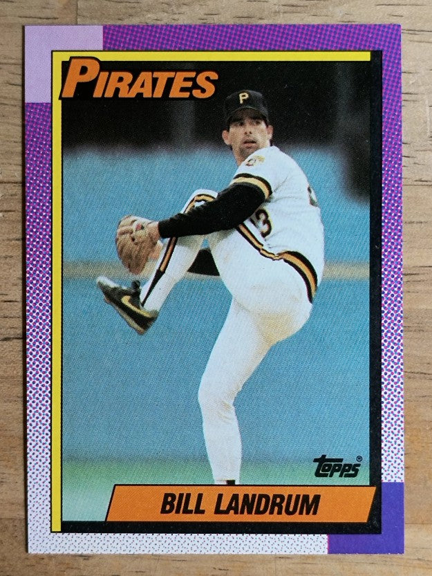 1990 Topps #425 Bill Landrum