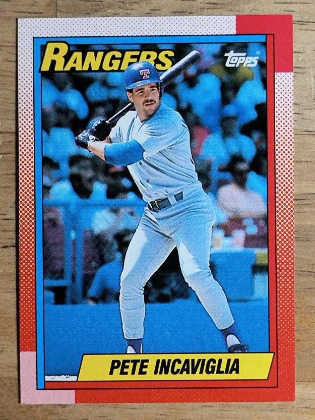 1990 Topps #430 Pete Incaviglia