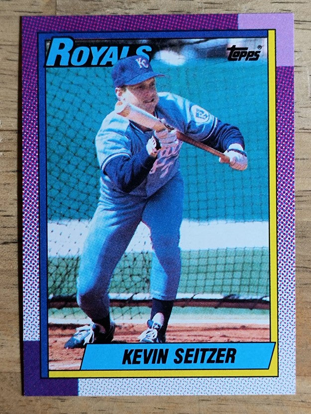 1990 Topps #435 Kevin Seitzer