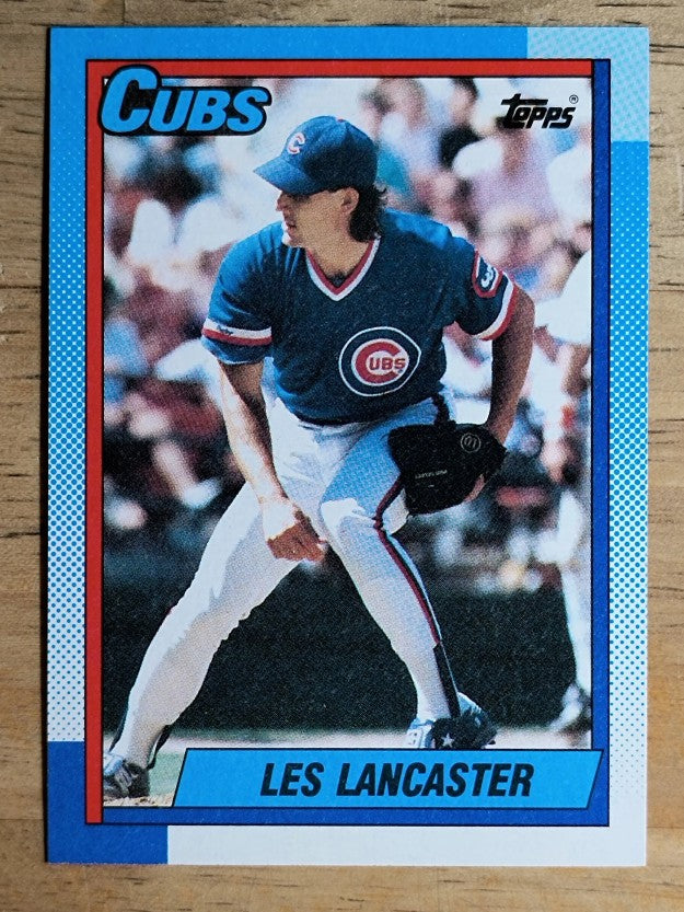 1990 Topps #437 Les Lancaster