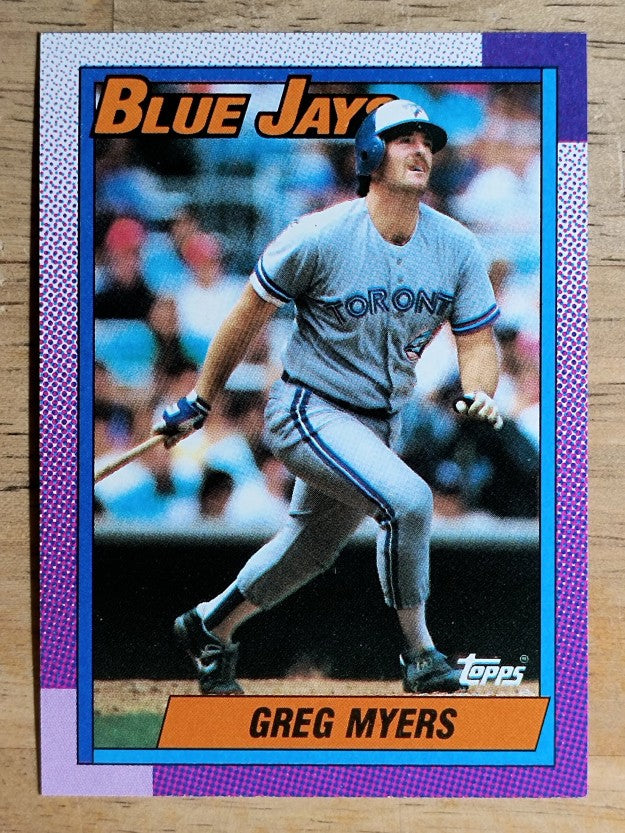 1990 Topps #438 Greg Myers