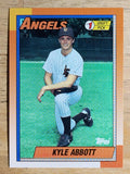 1990 Topps #444 Kyle Abbott FDP RC