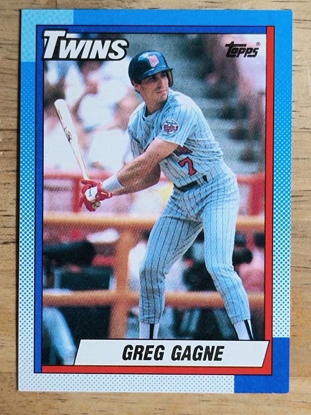 1990 Topps #448 Greg Gagne