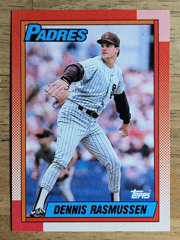 1990 Topps #449 Dennis Rasmussen