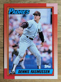 1990 Topps #449 Dennis Rasmussen