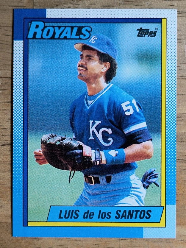 1990 Topps #452 Luis DeLosSantos