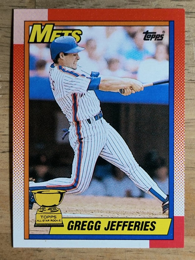 1990 Topps #457 Gregg Jefferies