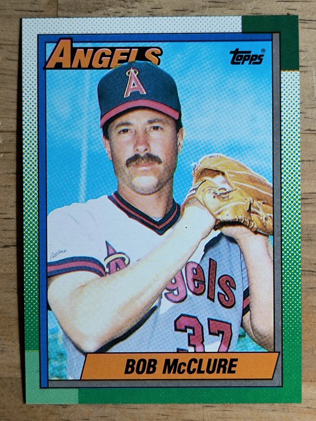 1990 Topps #458 Bob McClure