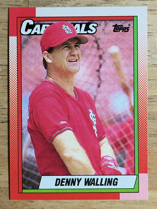 1990 Topps #462 Denny Walling